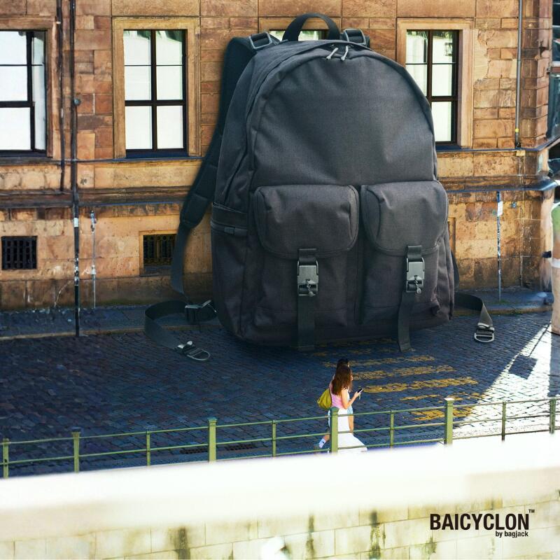 BAICYCLONbybagjackバイシクロンバイバッグジャックNCL-03BACKPACK28LリュックバックパックCORDURAコーデュラPC収納撥水メンズレディース通勤通学ブラック