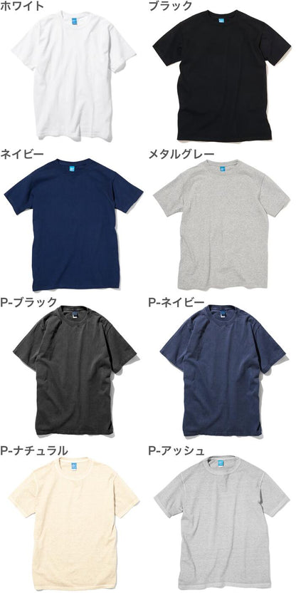 GoodOnグッドオンTシャツ半袖メンズレディースユニセックスクルーネック無地大きいサイズ5.5ozUSAコットン綿100％製品染め顔料染め日本製アメカジS/SCREWTEEGOST-701GOST7013X