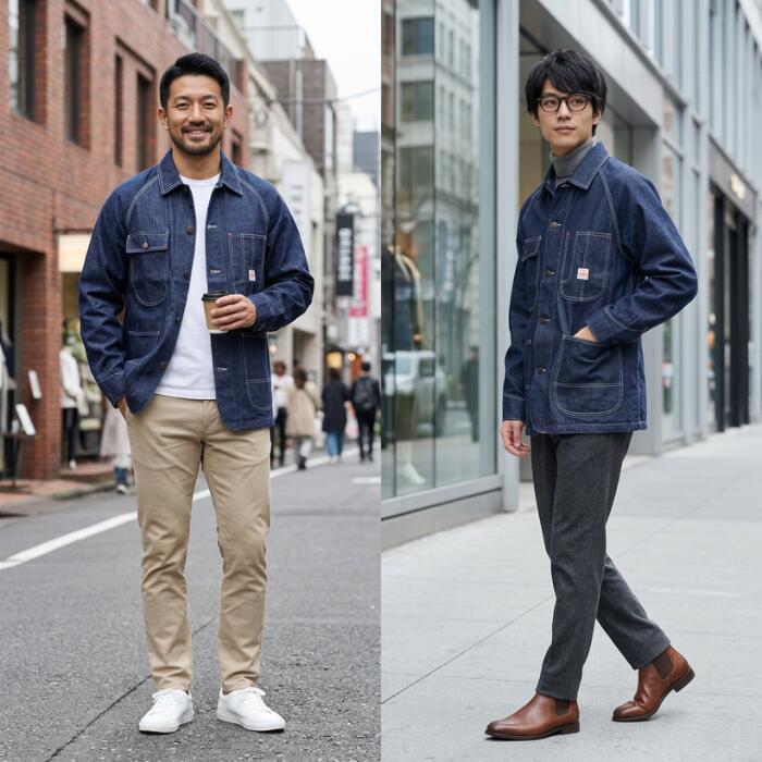 PAY･DAYペイデイカバーオールペニーズモデル50年代50sメンズレディースユニセックス日本製綿100％コットンリジット生デニムPENNEY'SMODELCOVERALLアメカジ復刻ビンテージ定番再現PD36-CA-6