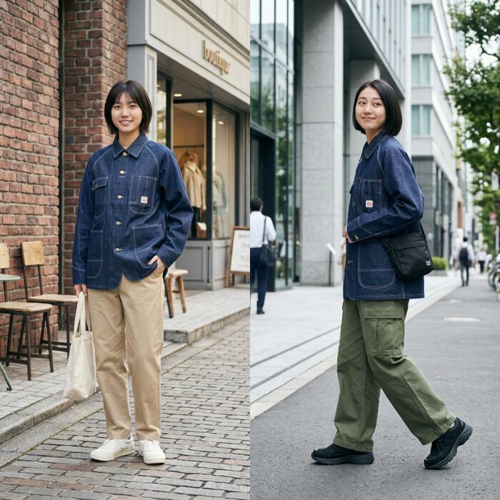 PAY･DAYペイデイカバーオールペニーズモデル50年代50sメンズレディースユニセックス日本製綿100％コットンリジット生デニムPENNEY'SMODELCOVERALLアメカジ復刻ビンテージ定番再現PD36-CA-6