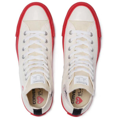 COMMEdesGARCONSコムデギャルソンコンバースCONVERSEチャックテイラーオールスターPLAYプレイハートロゴブランドメンズレディースユニセックスギャルソンブランドロゴおしゃれプレゼントギフトハイカット