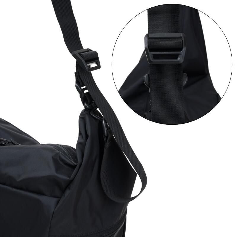 BAICYCLONbybagjackバイシクロンバイバッグジャックNCL-07ショルダーバッグメンズレディースユニセックス大容量25L大きめ撥水ナイロン黒ブラックシンプルミニマル斜めがけ肩掛け通勤通学旅行NEXTCORELINEBLACK1BLACK2BCL-28ベース