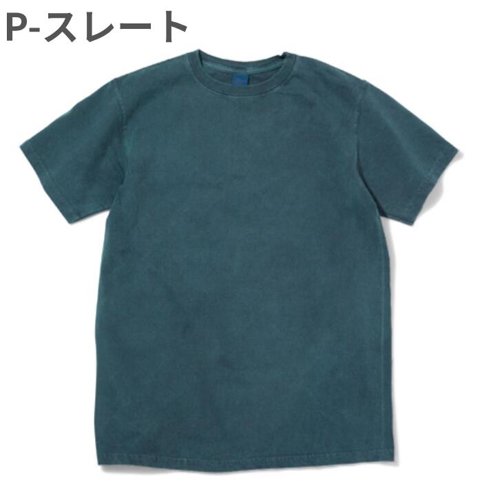 Good On グッドオン Tシャツ 半袖 メンズ レディース ユニセックス クルーネック 無地 大きいサイズ 5.5oz USAコットン 綿100％ 製品染め 顔料染め 日本製 アメカジ S/S CREW TEE GOST-701 GOST7013X