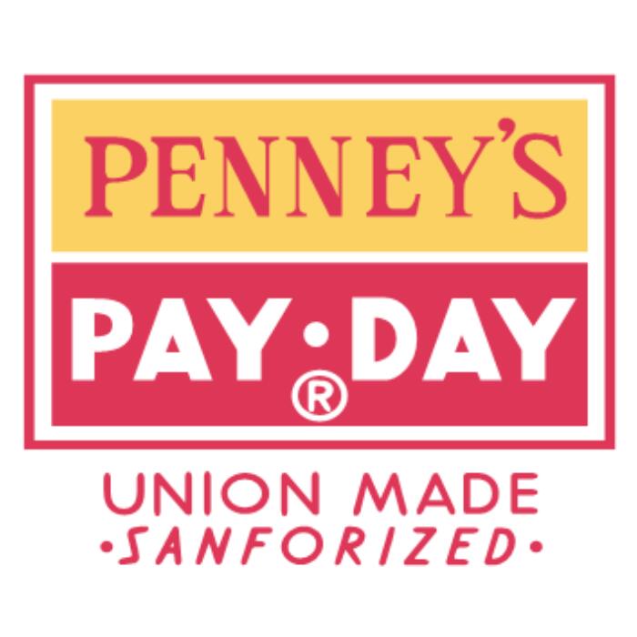 PAY･DAYペイデイエンブロイダリーヴィンテージキャップ帽子メンズレディースユニセックスフリーサイズ日本製綿100％コットンリジット生デニム刺?ロゴビンテージEMBROIDERYVINTAGECAPPD29-AC-6