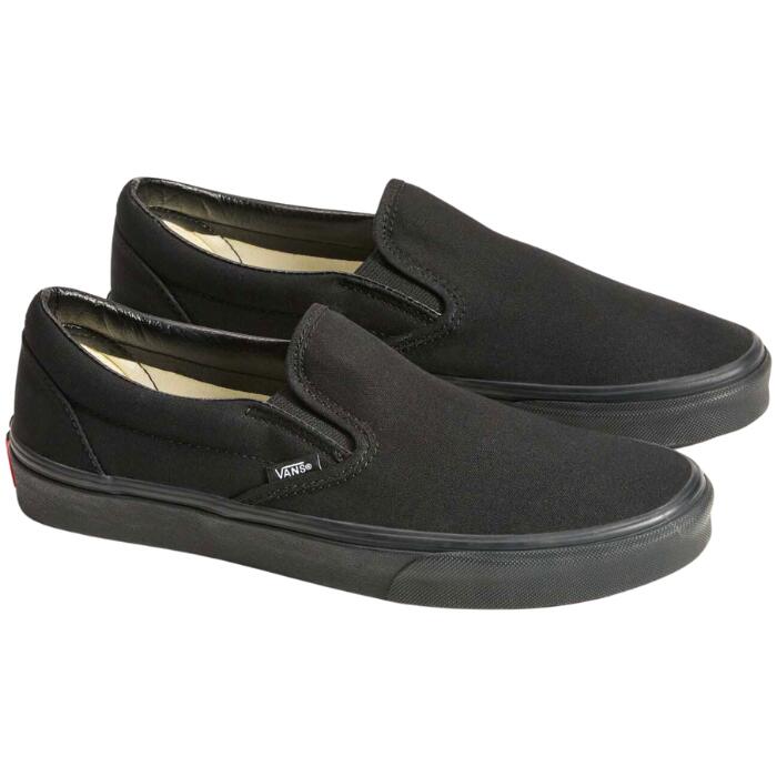 VANS ヴァンズ スリッポン US企画 USA クラシック スニーカー 靴 シューズ CLASSIC SLIP-ON 正規品 メンズ レディース ユニセックス チェック ブラック ホワイト ネイビー バンズ 定番 紐無し カジュアル サンダル VN000EYE