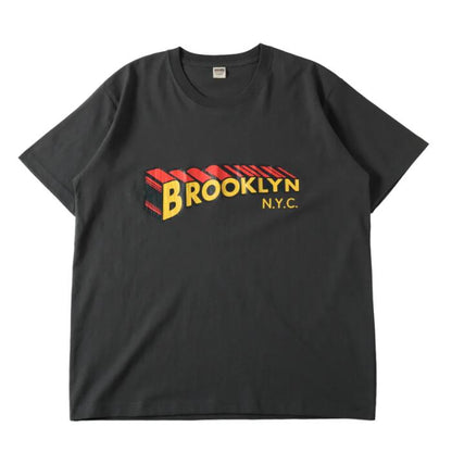 バーンズアウトフィッターズBARNSOUTFITTERSTシャツ半袖スーパーマン風BrooklynロゴプリントTメンズレディースユニセックス綿100コットンアメカジブランド新作
