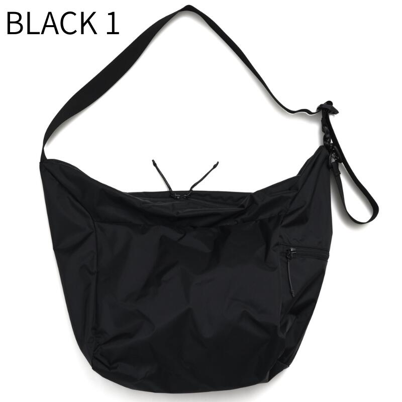 BAICYCLONbybagjackバイシクロンバイバッグジャックNCL-07ショルダーバッグメンズレディースユニセックス大容量25L大きめ撥水ナイロン黒ブラックシンプルミニマル斜めがけ肩掛け通勤通学旅行NEXTCORELINEBLACK1BLACK2BCL-28ベース