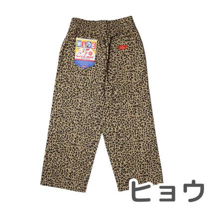【1万円以上でおまけ付】 COOKMAN クックマン ワイドシェフパンツ Wide Chef Pants メンズ レディース ユニセックス ワイドパンツ シェフパン イージーパンツ ゆったり 太め 無地 デニム ストライプ チェック ペイズリー 黒 ブラック ウエストゴム