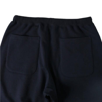 barnsoutfittersバーンズスウェットパンツガゼットクロッチウエストゴムメンズレディースユニセックス日本製ブランドロゴ綿100コットンセットアップ上下野球ベースボールグレーネイビー紺BR-25381