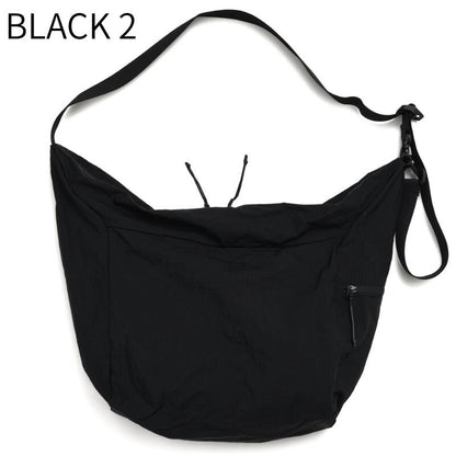 BAICYCLONbybagjackバイシクロンバイバッグジャックNCL-07ショルダーバッグメンズレディースユニセックス大容量25L大きめ撥水ナイロン黒ブラックシンプルミニマル斜めがけ肩掛け通勤通学旅行NEXTCORELINEBLACK1BLACK2BCL-28ベース