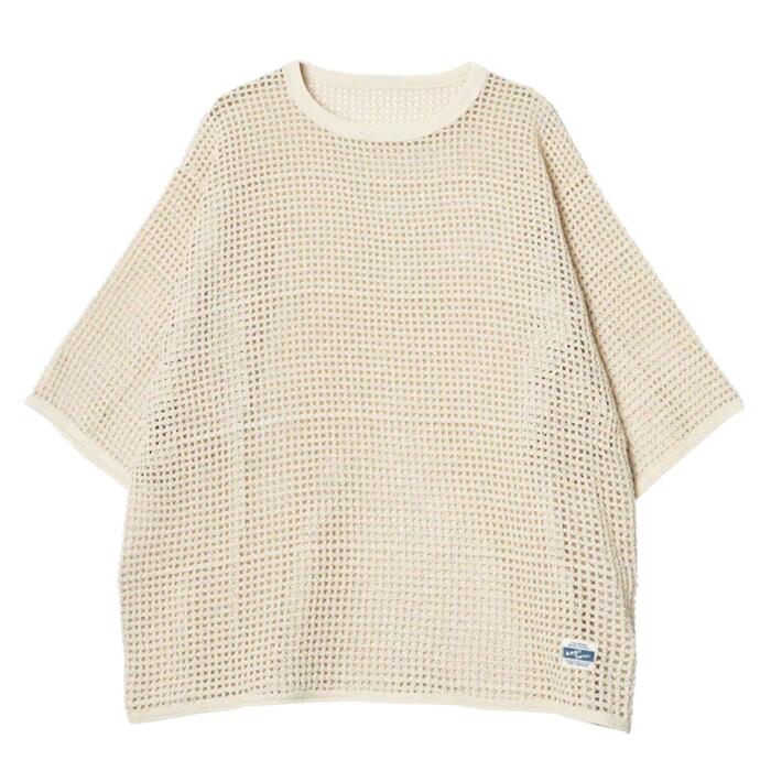 ARMYTWILLアーミーツイルコットンメッシュTシャツメンズレディースユニセックスメッシュ無地ワンポイント半袖綿100ミリタリー軍透け感涼しいレイヤードカジュアル春夏おしゃれAM-2613002