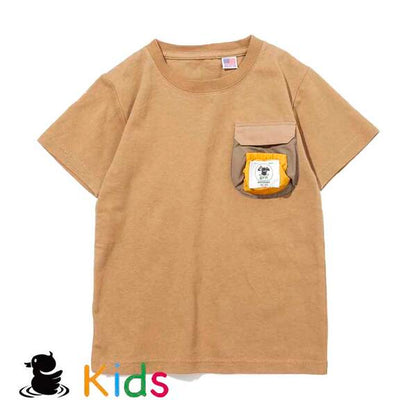 grnoutdoorMUSHIMUSHIS/STEE(KIDS)ショートスリーブ虫虫Tシャツ