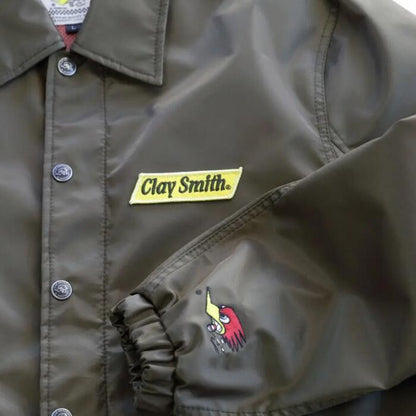 クレイスミスジャケットアウターClaySmith防風オリオンエースナイロンメンズレディース防寒バイクバイカージャケットライダースジャケット防風アメカジワークジャケット無骨大きいサイズブランドCSY-3910自転車