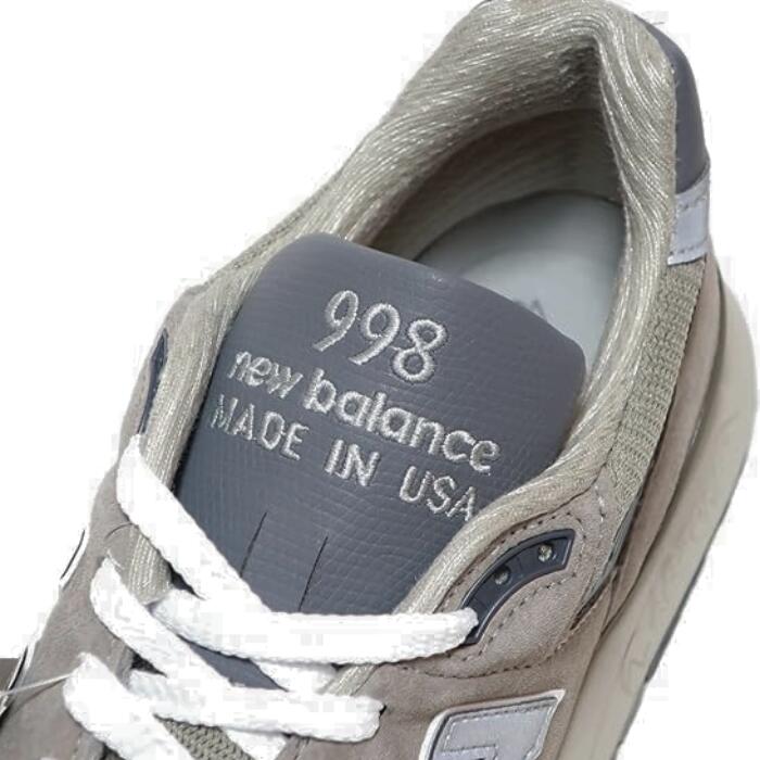 ニューバランススニーカーメンズ998記念30周年アメリカ製スエードレザー革MadeinUSANEWBALANCEグレーU998GRシューズ靴ローカット通勤通学疲れにくいブランドシンプルカジュアル定番人気