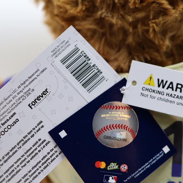 大谷翔平グッズ公式キーホルダーぬいぐるみLAロサンゼルスドジャースクマベアーFOCOフォコテディベア正規品プレゼントギフト大谷翔平かわいいギフトプレゼントキーチェーン