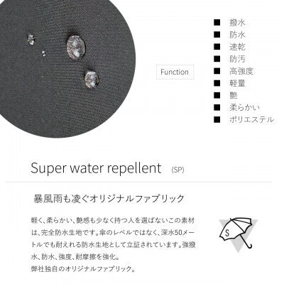 【LIVERALUKIE】防水大型ショルダーバッグ