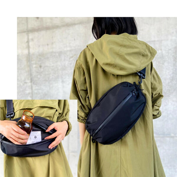 【LIVERAL】UDUKAEGGPACKstyleショルダーバッグ選べる2素材強撥水防水強度耐摩擦経年変化日本製