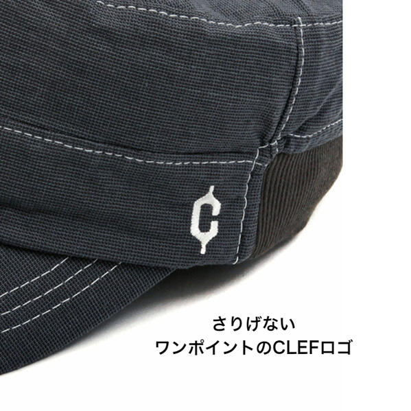 clef(クレ)スカイリブワークキャップ帽子メンズレディース大きいサイズRB3570