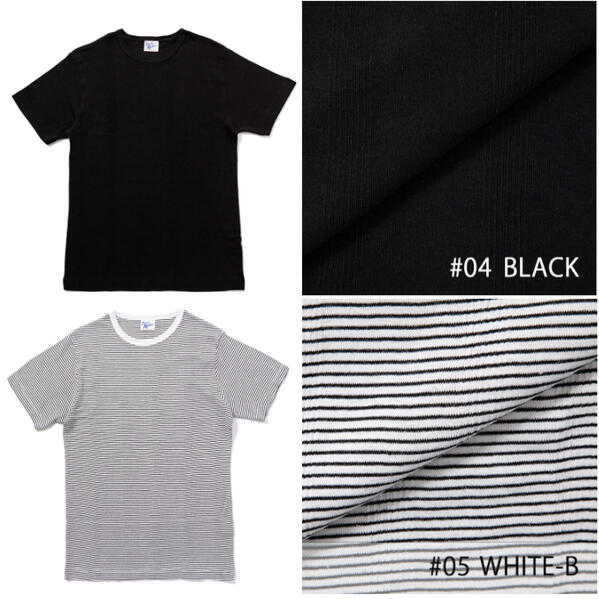 RobertP.MillerTシャツパネルリブミラークルーネックインナー109Cメンズ全14色3サイズPanel-ribCrewneckTee