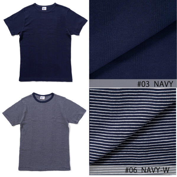 RobertP.MillerTシャツパネルリブミラークルーネックインナー109Cメンズ全14色3サイズPanel-ribCrewneckTee