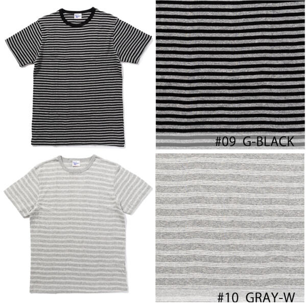 RobertP.MillerTシャツパネルリブミラークルーネックインナー109Cメンズ全14色3サイズPanel-ribCrewneckTee