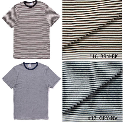 RobertP.MillerTシャツパネルリブミラークルーネックインナー109Cメンズ全14色3サイズPanel-ribCrewneckTee