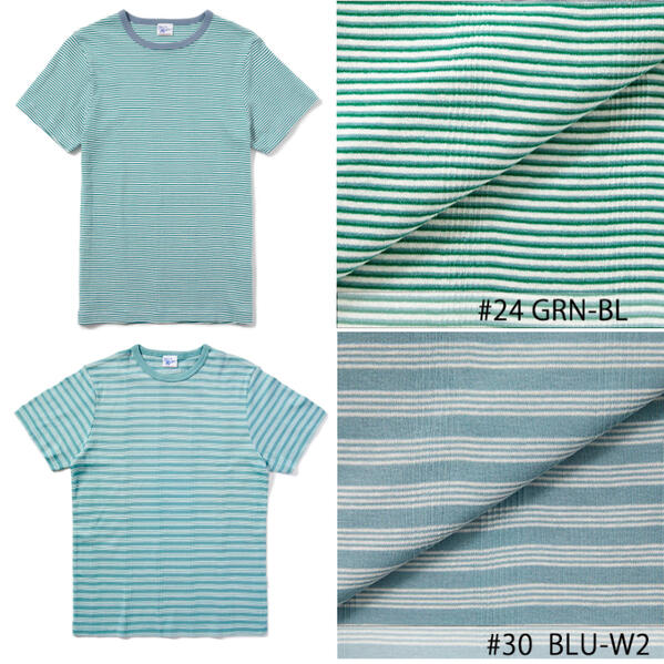 RobertP.MillerTシャツパネルリブミラークルーネックインナー109Cメンズ全14色3サイズPanel-ribCrewneckTee