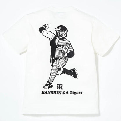 ユキヒーロープロレスHANSHINGATigersCutsew半身がタイガースＴシャツ
