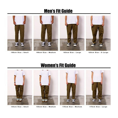 [COOKMAN]正規品ChefPantsハーヴェストパンツHarvestPantsCroppedCanvasガゼットクロッチブラックオリーブベージュ