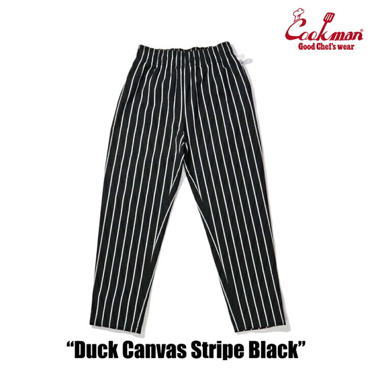正規品COOKMANChefPantsDuckCanvasシェフパンツダックキャンバス厚手生地