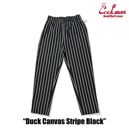 正規品COOKMANChefPantsDuckCanvasシェフパンツダックキャンバス厚手生地