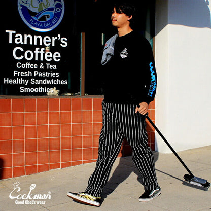 正規品COOKMANChefPantsDuckCanvasシェフパンツダックキャンバス厚手生地