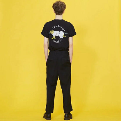ユキヒーロープロレスZENSHINGATIGERSCutsew全身がタイガースTシャツ