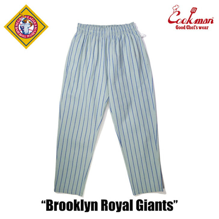 [COOKMAN]正規品ChefPantsシェフパンツボールパークコレクションベースボールパンツウエストゴムリラックスカジュアル