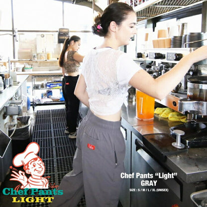 [COOKMAN]正規品ChefPantsLightクックマンシェフパンツライトブラックグレーグリーン夏涼しいウエストゴム
