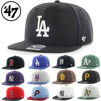 47キャップMLBキャプテンメンズレディース帽子スナップバックベースボールキャップメジャーリーグニューヨーク・ヤンキースNYドジャースLAパドレスレッドソックスホワイトソックスタイガースメッツアスレチックス