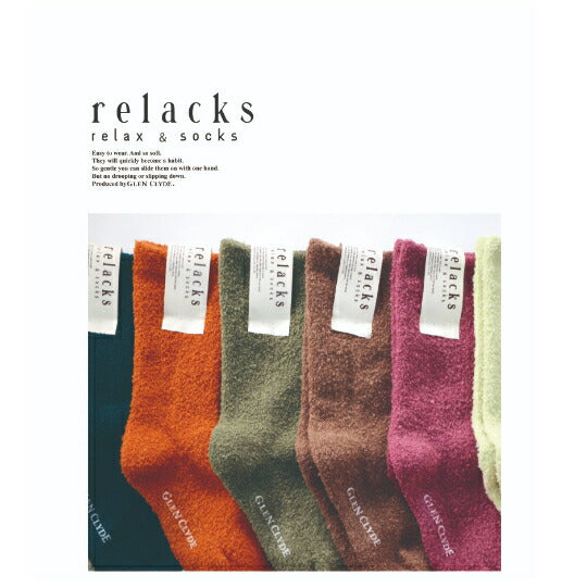 GLENCLYDEグレンクライドrelacksPlainリラックス靴下プレーン無地23cm~27.5cmフリーサイズ
