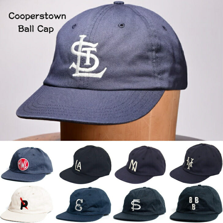 クーパーズタウンボールキャップMADEINUSAアメリカ製COOPERSTOWNBALLCAP