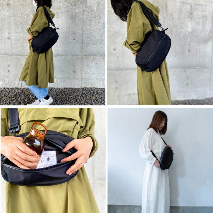 LIVERALUDUKAEGGPACKstyleショルダーバッグ選べる2素材強撥水防水強度耐摩擦経年変化日本製