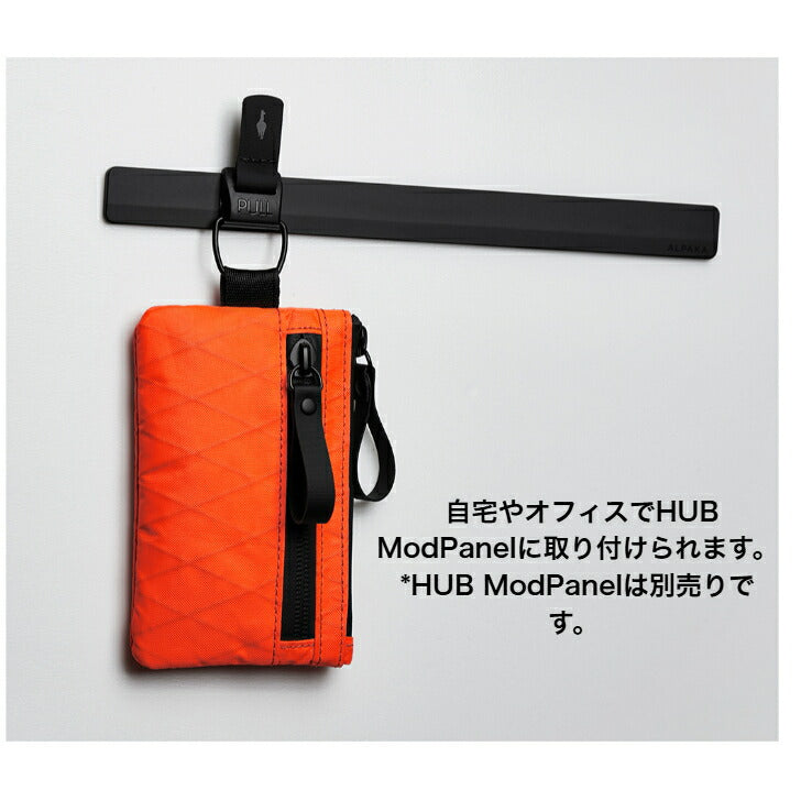 [ALPAKA/アルパカ]ZipPouchポーチミニバッグ財布バッグインバッグ