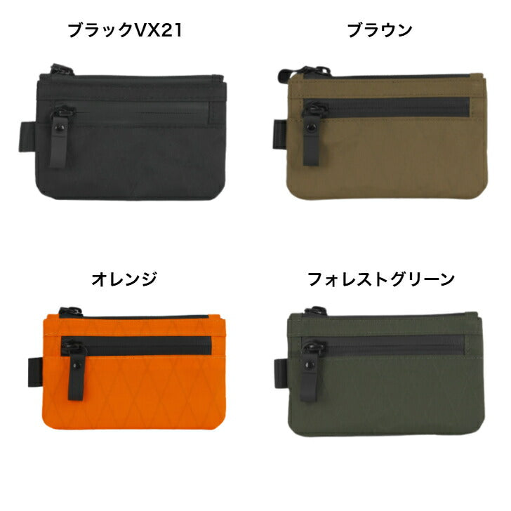 [ALPAKA/アルパカ]ZipPouchポーチミニバッグ財布バッグインバッグ