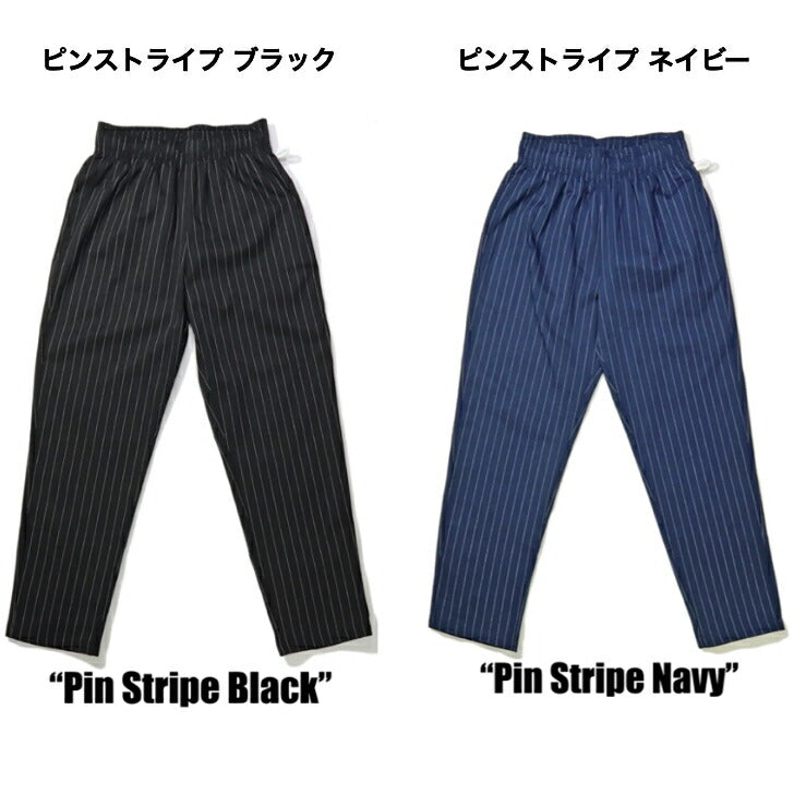 [COOKMAN]正規品ChefPantsStripeクックマンシェフパンツストライプワイドストライプブラックオリーブネイビーブラウングレーミントグリーン