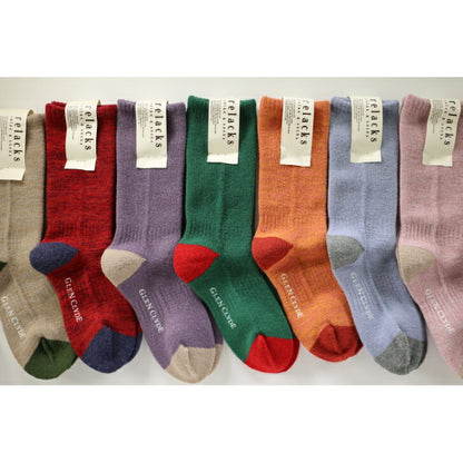 GLENCLYDEグレンクライドrelacksPLAINWOOLリラックス靴下リラックスウール無地23cm~27.5cmフリーサイズ丈22cm暖かい