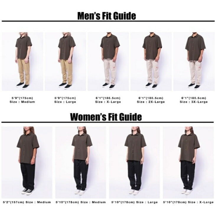 COOKMANクックマンワークシャツメンズレディース半袖WorkShirtsShortSleeveLightブラックオリーブ涼しいさらっとリラックスカジュアル