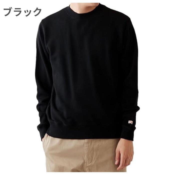 GoodwearグッドウェアロングTシャツヘンリーネックメンズレディース無地長袖ロンTレギュラーTシャツUSAコットン7.6オンスヘビーウェイト