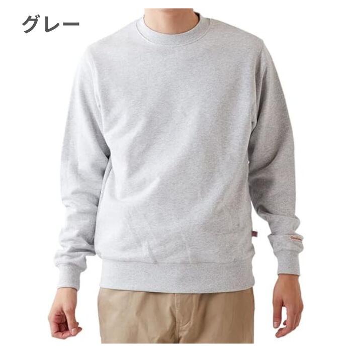 GoodwearグッドウェアロングTシャツヘンリーネックメンズレディース無地長袖ロンTレギュラーTシャツUSAコットン7.6オンスヘビーウェイト