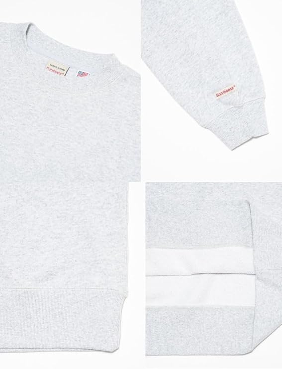 Goodwearグッドウェアビッグトレーナーメンズレディーススウェット無地厚手ビッグ大きめUSAコットン12オンスヘビーウェイト