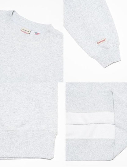 Goodwearグッドウェアビッグトレーナーメンズレディーススウェット無地厚手ビッグ大きめUSAコットン12オンスヘビーウェイト