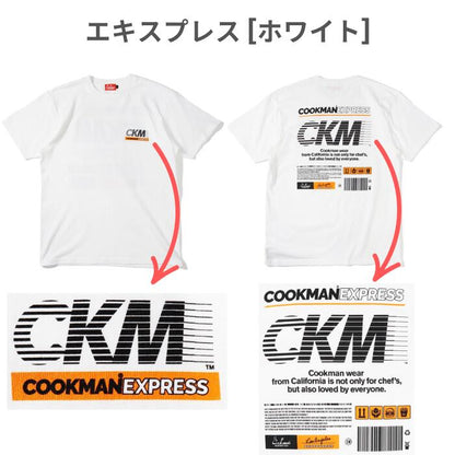 COOKMANクックマンTシャツメンズレディース半袖プリント英語2025新作ピザハンバーガーポップコーン目玉焼き新幹線