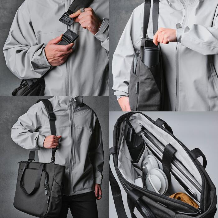 [ALPAKA/アルパカ]トートバッグBRAVOTOTEショルダーバッグ14L斜め掛けバッグ旅行ビジネスパソコンMacbookPro収納
